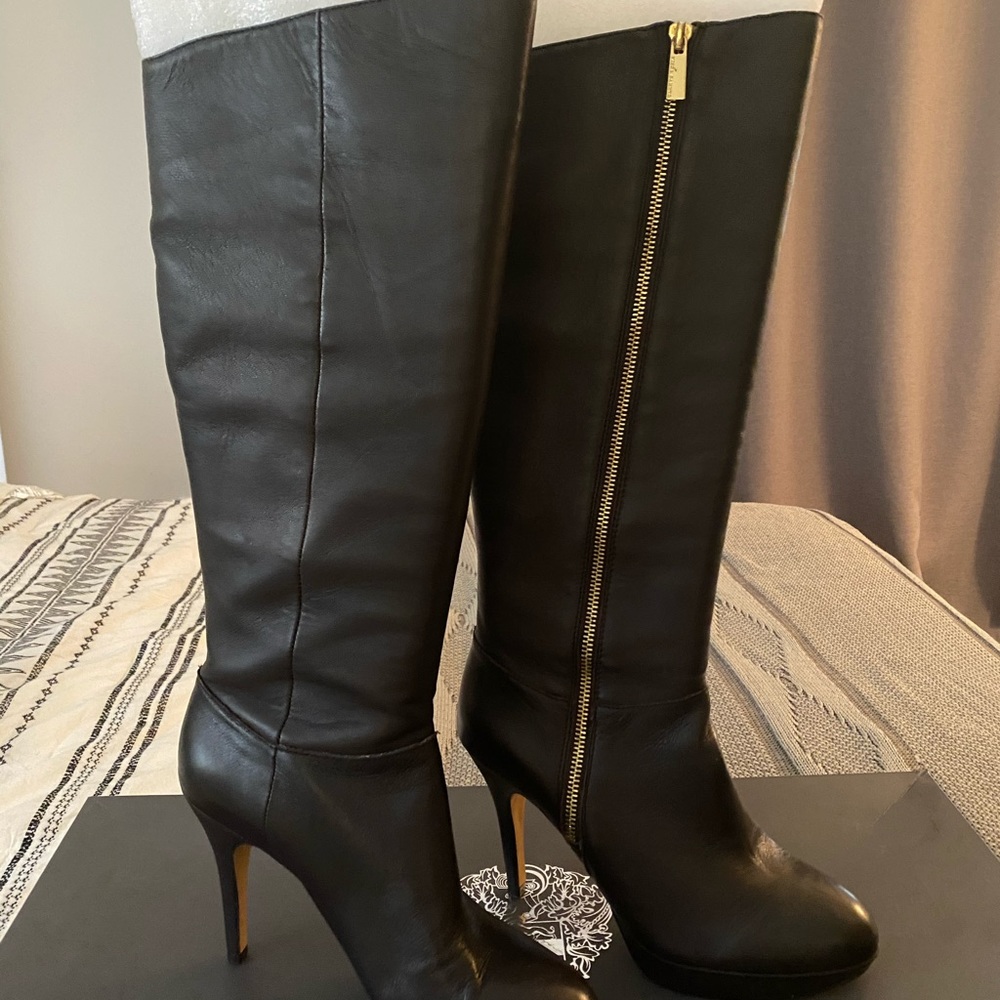 Vince Camuto Brown Leather Boots